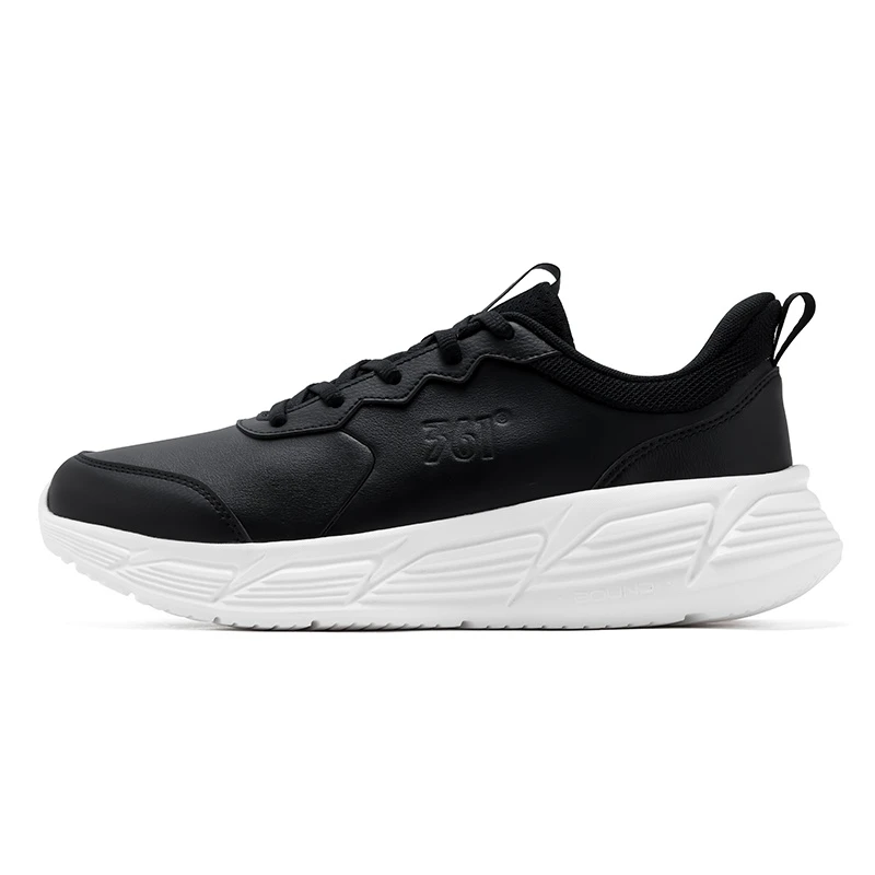 361 Degrees Men Running Shoes Waterproof Leather Comfortable Cushioning Lightweight Breathable Training Male Sneakers 672532241 view 6