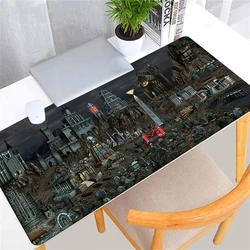 Gaming Laptops Keyboard Mat Desk Protector Deskmat Gamer Mats Anime Heroes of Might and Magic 3 Map Laptop Accessories Mouse Pad