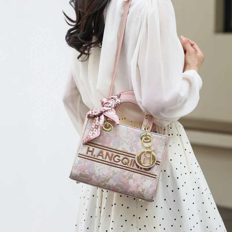 

Elegant Petite Female Bag Handbag Glamorous Clutch Bag Compact Shoulder Bag For Formal Evening Events