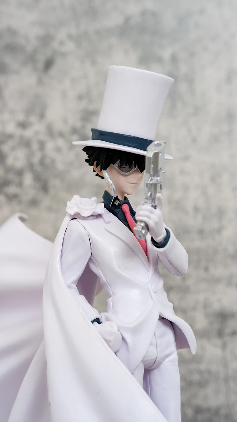 25 センチメートル名探偵コナンテイクザガン黒羽カイツアニメ手作りモデルアクションフィギュアデスクトップケース装飾飾りギフト