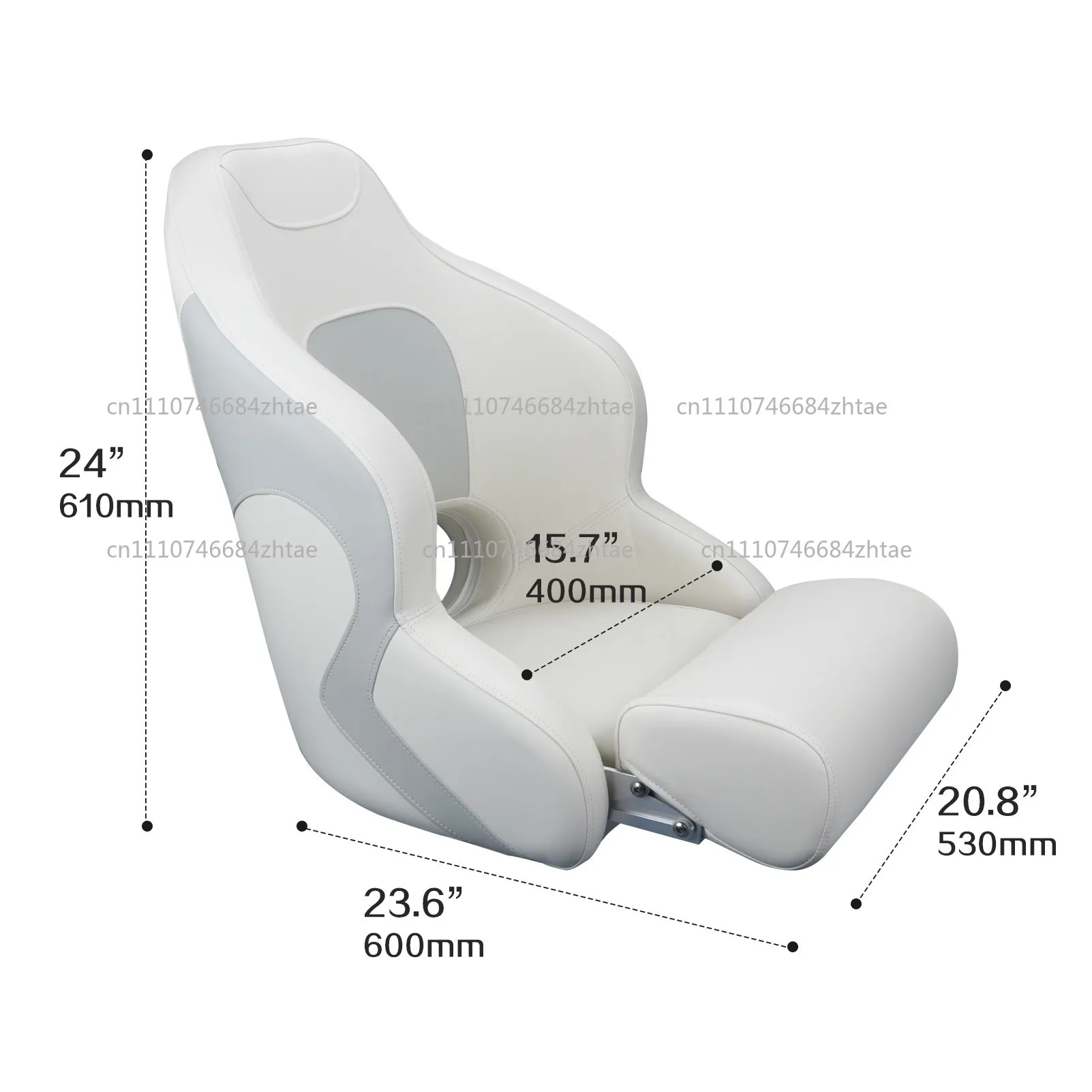 Deck seats, outdoor speedboats, ergonomically designed marine steering chairs