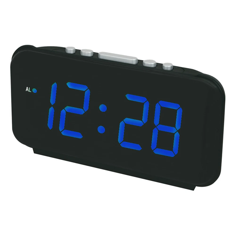 Compact Design Creative Alarm Clock Adjustable Alarm Function Clear Visibility Display Desk Or Bedside Table Use For Home Decor