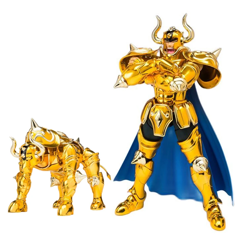 

In Stock Original Saint Seiya Cloth Myth Gold Ex 2.0 Taurus Aldebaran Action Figure Model Toy