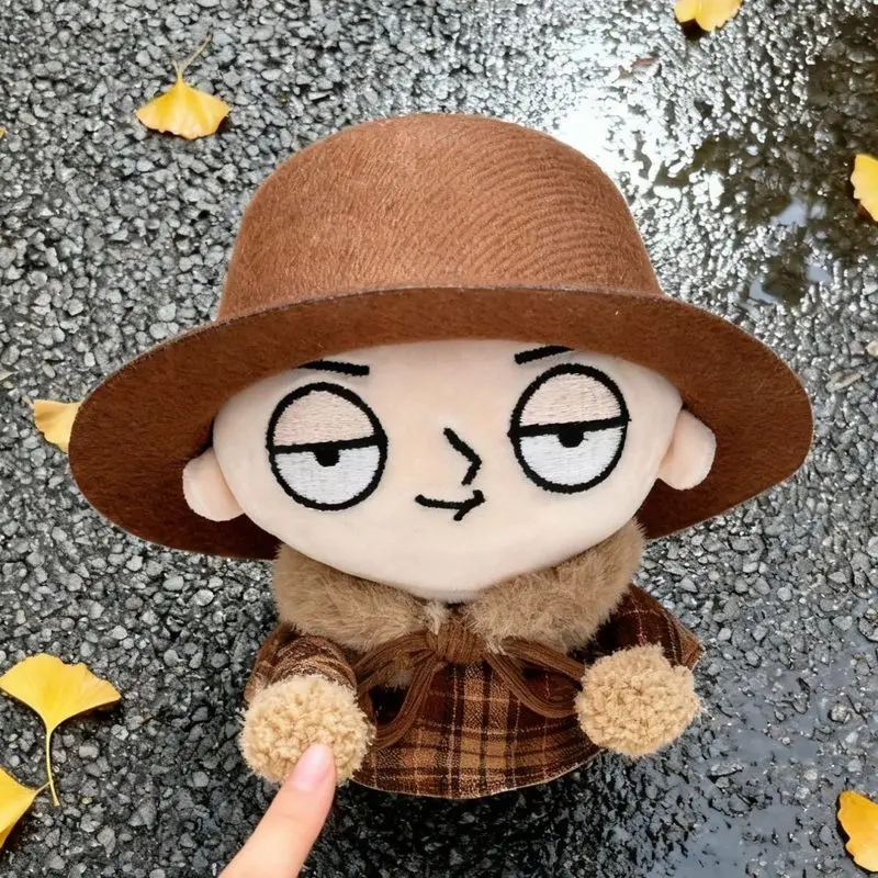 Neue Original Parodie Hause Peripherie Böse Knödel 10 cm Gedruckt Baumwolle Plüsch Puppe Gold Maid Kleid Trendy Spielen Mädchen geschenk