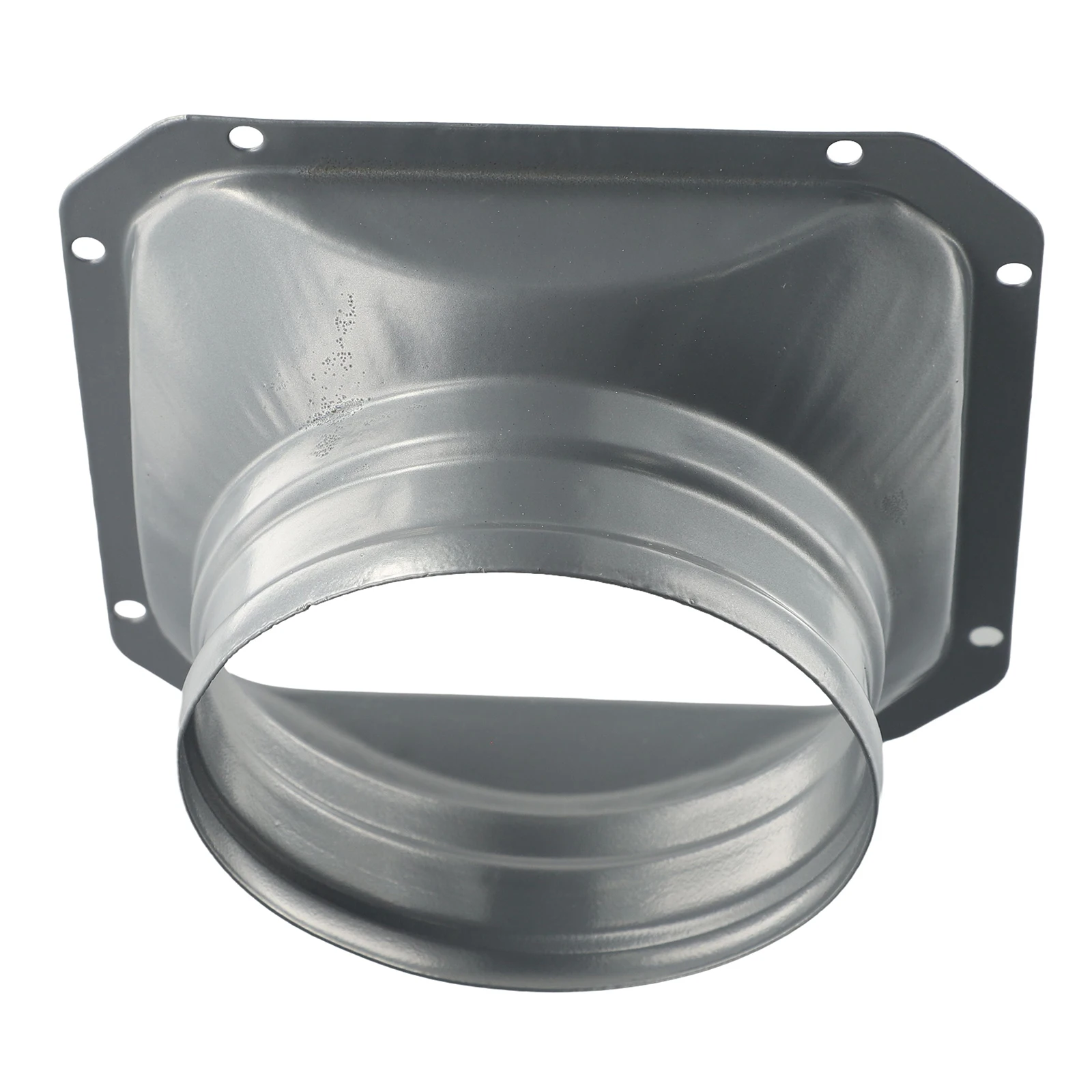 for exhaust Duct Vent Flange Galvanized Sheet Metal Flange Tube Connector for exhaust Duct 4 10inch for surface