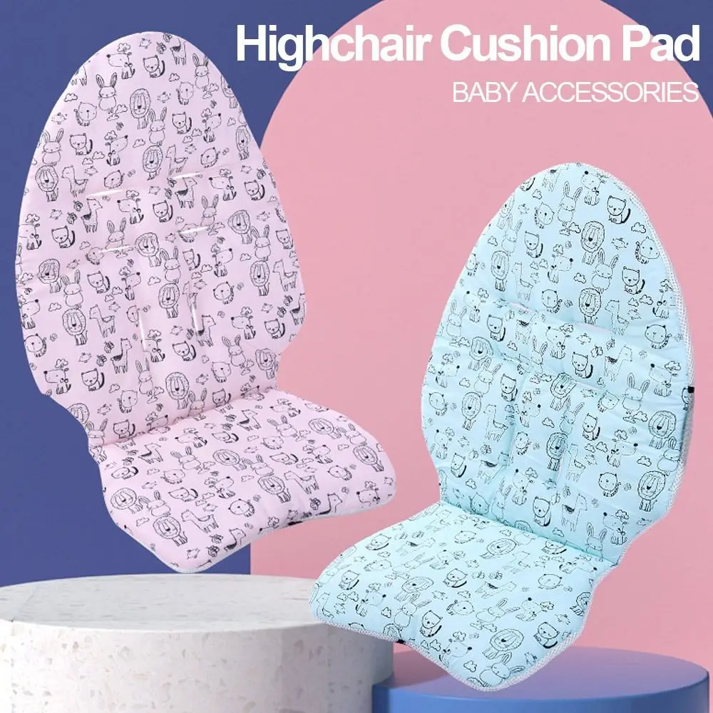 

Всесезонные аксессуары для колясок, хлопчатобумажная ткань, подушка для стула для кормления, коврик для детской коляски, коврик, подушка для стульчика для кормления