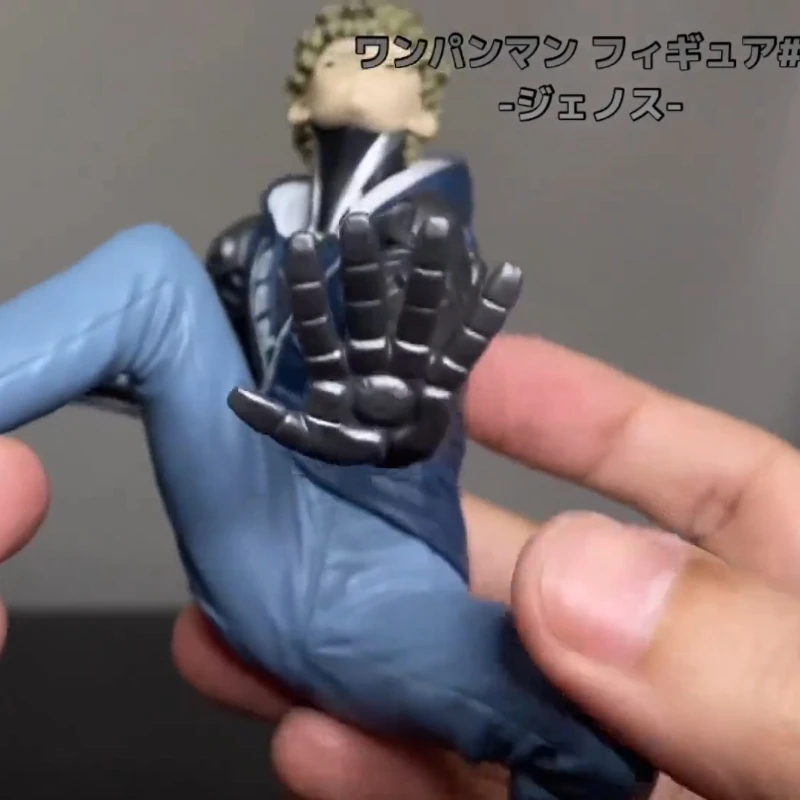 جديد الأصلي بانداي بانبريستو واحد لكمة رجل جينوس أنيمي عمل أرقام نموذج الحلي هدية لمحبي أنيمي هدية واقعية الشكل #6