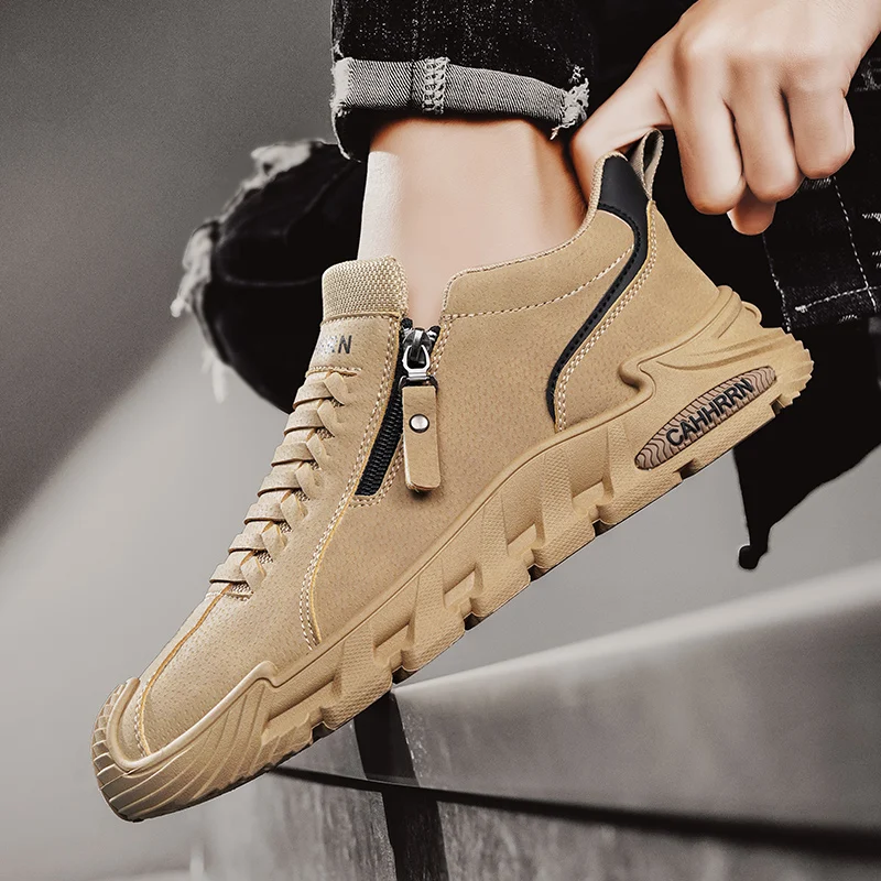 

Повседневная обувь-карго для улицы, кроссовки, модная и универсальная. Противоскользящая и износостойкая.