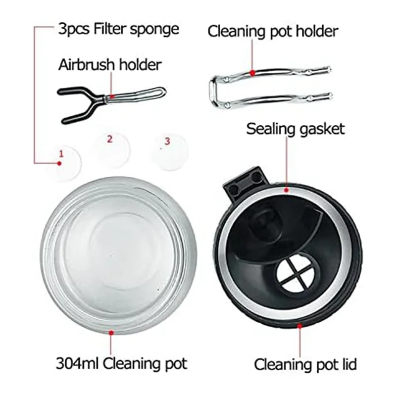 BAAG-Многофункциональный набор для чистки с набором инструментов для чистки карбюратора из металла для удаления краски и грязи с насадками