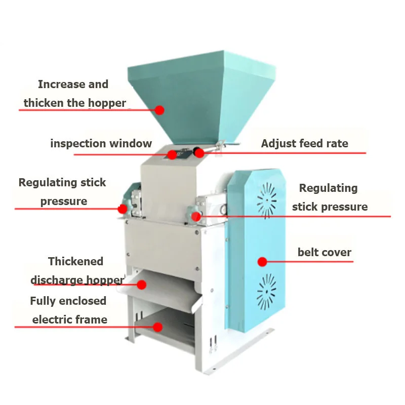 Professional Grain pressing machine Wheat Oats Maize Corn Flakes Making Machine Soybean Flattening Machine