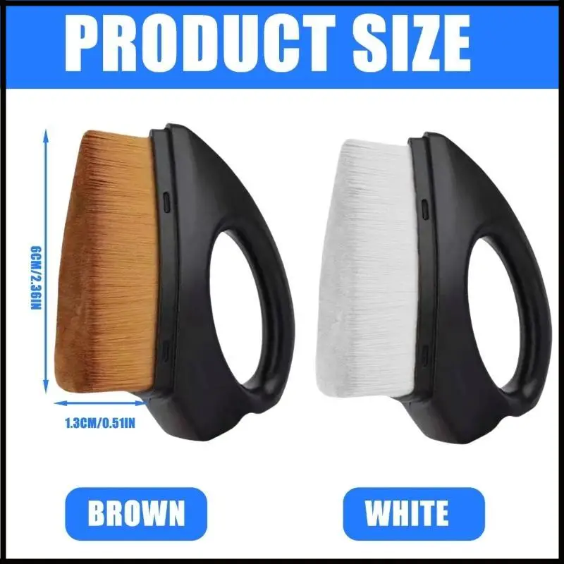 تطبيق سلس لإطارات السيارة مع فرش تنظيف بمقبض مناسبة لعشاق تفاصيل السيارات #6