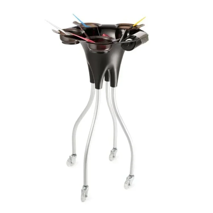 

Portable Hair Dyeing Bowl Rack Hair Salon Tool Cart Factory Direct Sales Export Hair Coloring Tool Holder