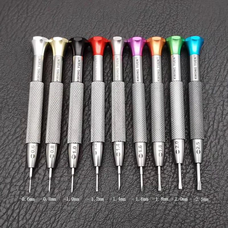 High Quality Big Aluminium Handle Screwdrivrs For Watchmaker,  Watch Repair Tools Eyeglasses Tools