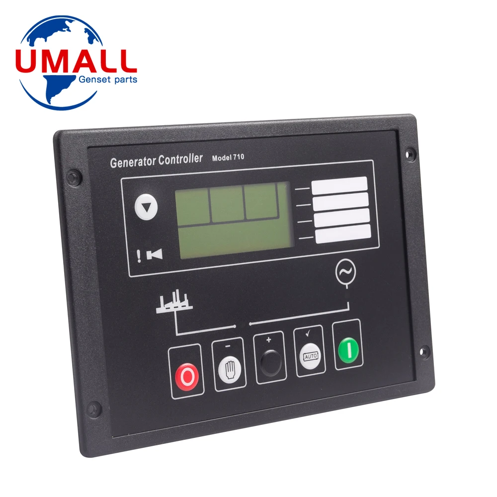 deepsea dse710 Auto Start Control Module diesel generator parts electronic controller board LCD display genset monitors