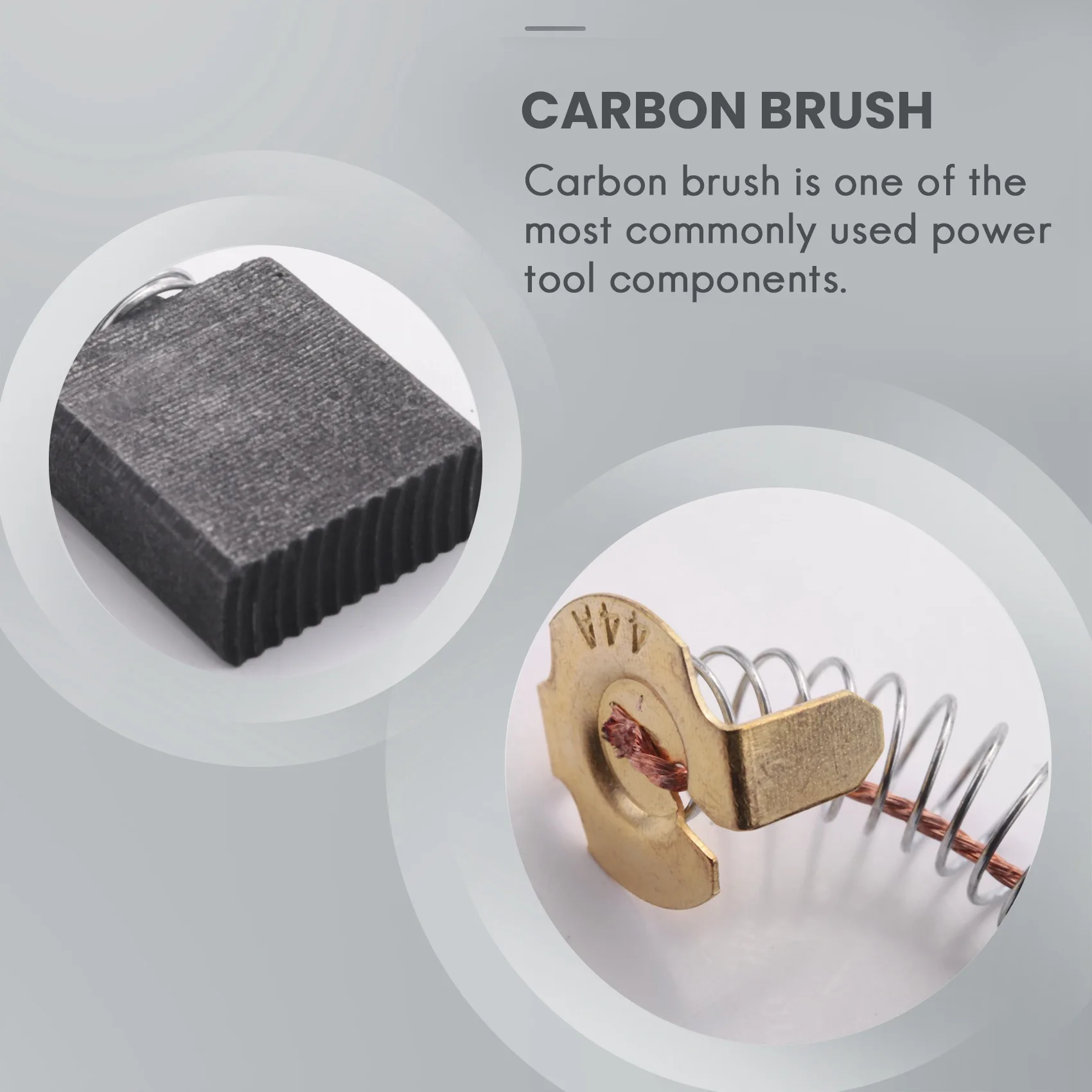 10 cepillos de carbón para sierra ingletadora Evolution Rage 3 de 255 mm.