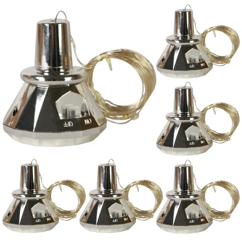 

Solar Wine Bottle Lights 6X Fairy String Light Wine Bottle Waterproof Wedding Decorations For Tabletop Outdoor Party Christmas