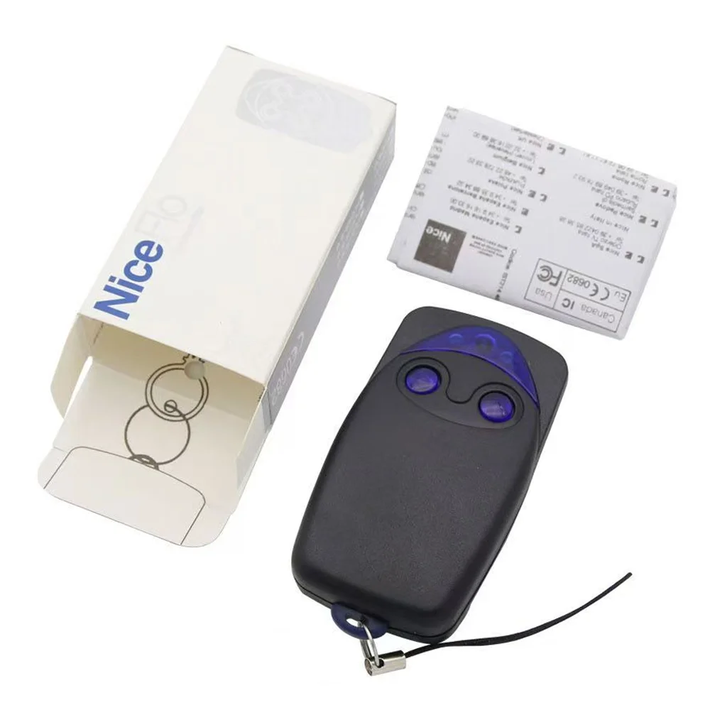 Nice Flor FLO2R-S FLO4R-S Flor-s ガレージゲートドアリモコン 433.92MHz ローリングコードハンドヘルド送信機