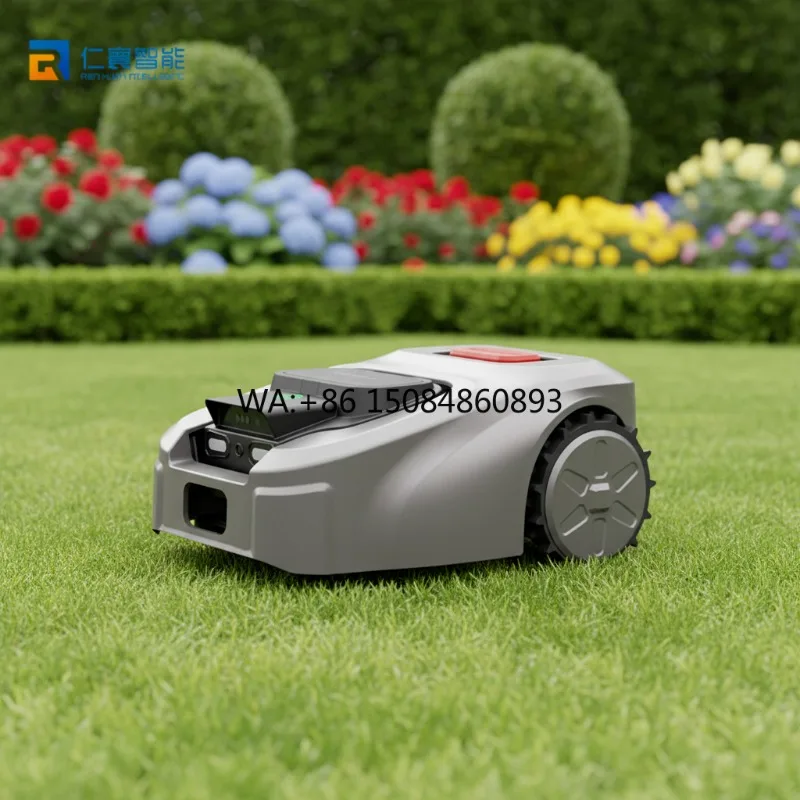 Renhuan ISWARD GS GPS Borderless Automatic Mowing Robot App Control Lawn Mower 4-5 Hours Run Time One Year Warranty IP54 4-axis