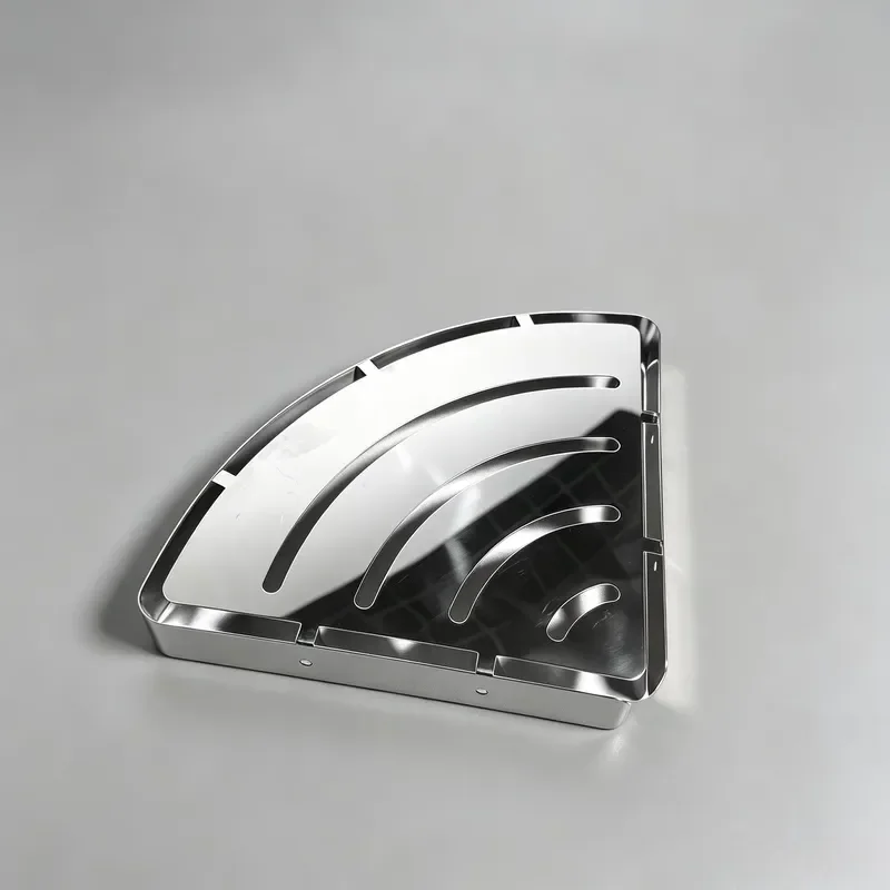 304 Stainless Steel Wall Mounted Shelves  Metal Parts Welding Stamping Mirror Polishing Sheet Processing ISO9001