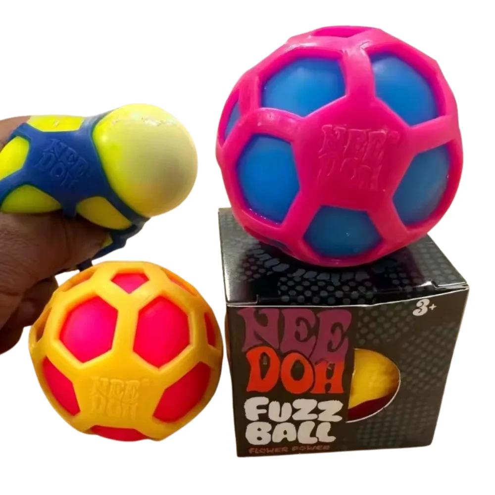 

Schylling Atomic Nee Doh Stress Ball Stress Relief Sensory Toy Party Gift for Kids and Adults