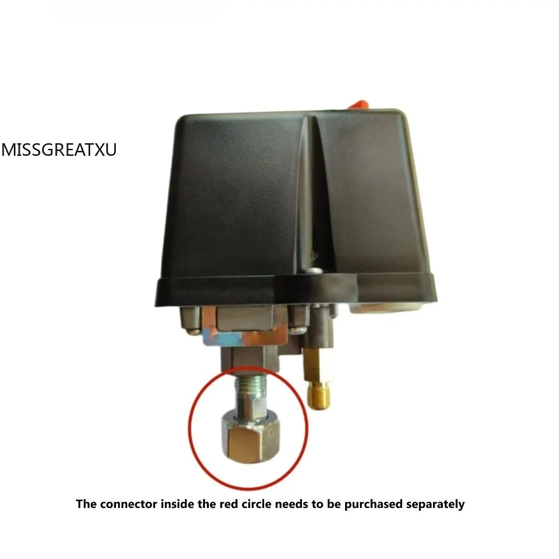 Single & Four Outlet Air Compressor Pressure Switch LF18 Series Manual Safety Button Air Pump Pressure Auto On Off Controller