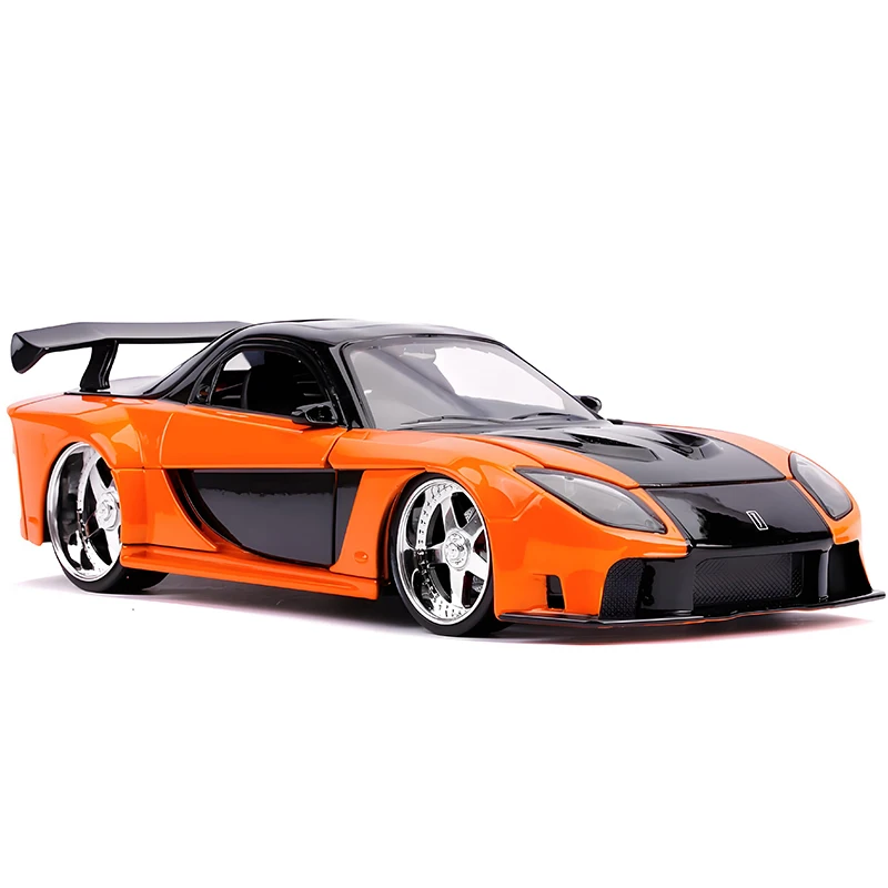 جادا 1:24 هان مازدا RX7 سبيكة سيارة Diecasts ولعبة المركبات نموذج سيارة مصغرة مقياس نموذج سيارة للأطفال