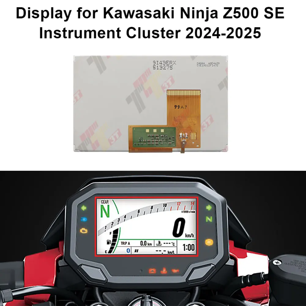 Instrument Cluster Speedometer Display for Kawasaki Ninja 500 Z500 SE 2024-2025