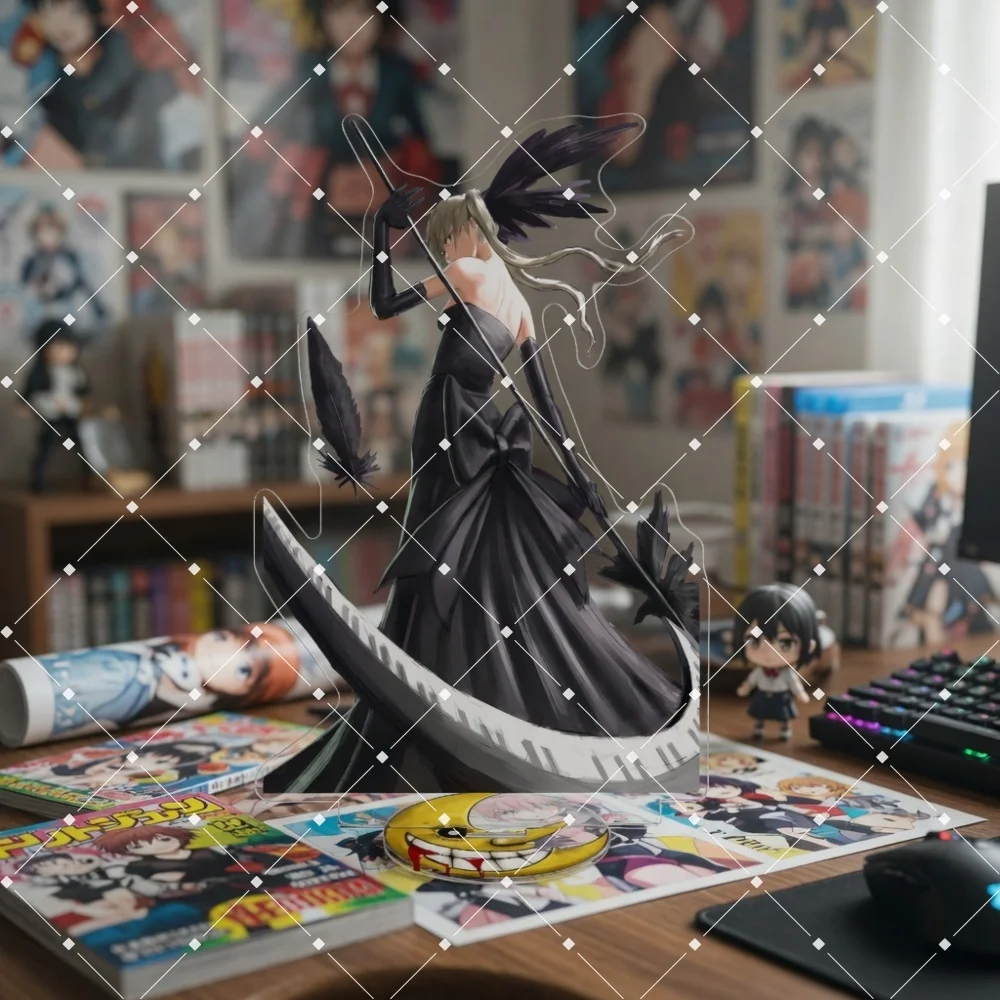 Anime Soul Eater 15CM Acrylic Stand keychain Anime Figure Maka