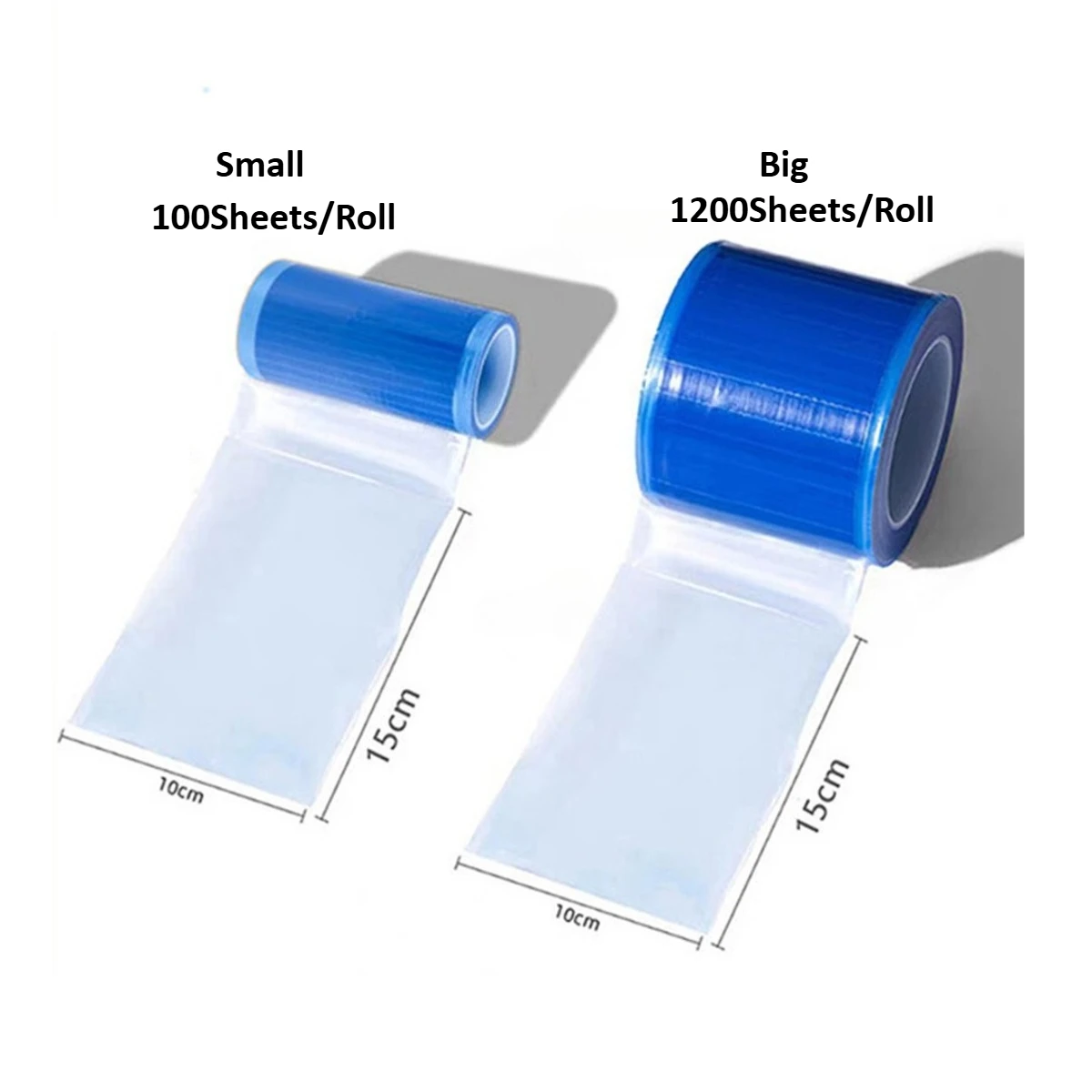 Barrier Film Tape Disposable Isolation Membrane Plastic Waterproof Tattoo Barrier Film 1 Roll (Big or Small) image 5
