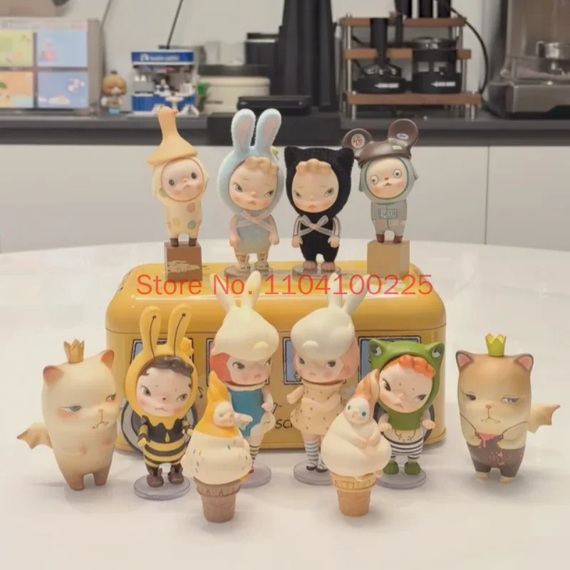 TOPTOY Sooyastudio Sooya Overture 2.0 Series Blind Box Guess Bag Toys Kawaii Figurines Cute Home Decorations Model Toys Gift