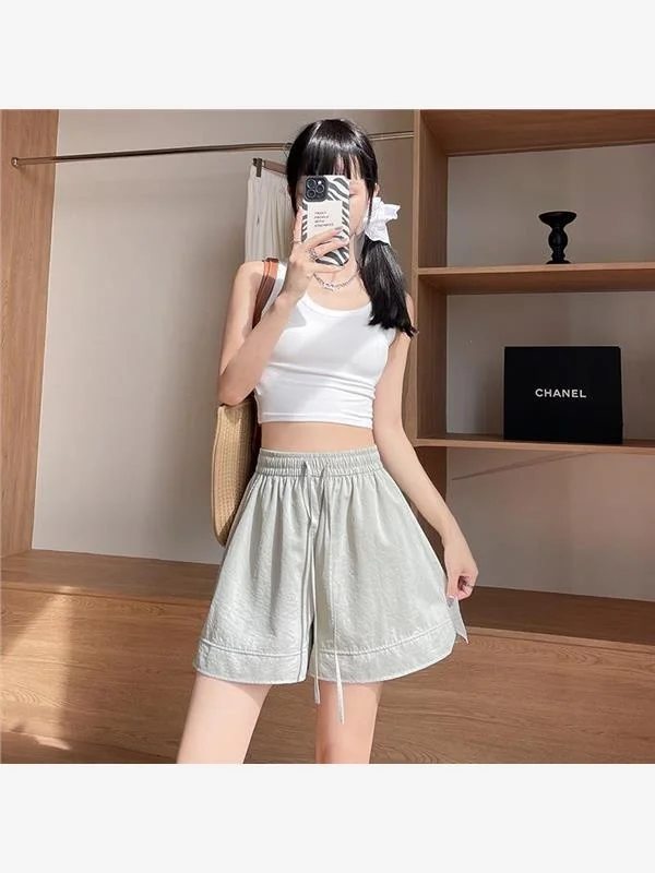 패셔너블 스포츠 드라이 여성용 바지 여름 얇은 신상 아우터웨어 대형 사이즈 캐주얼 루즈 산악용 오부츠