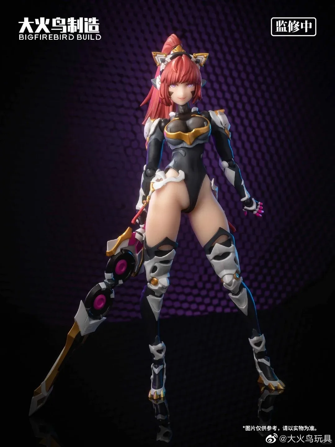 New In Stock BigFirebird Builds and Transforms Science Catwoman Sunflower 001 Mobile Suit Girl Action Figure Model Toys Gifts