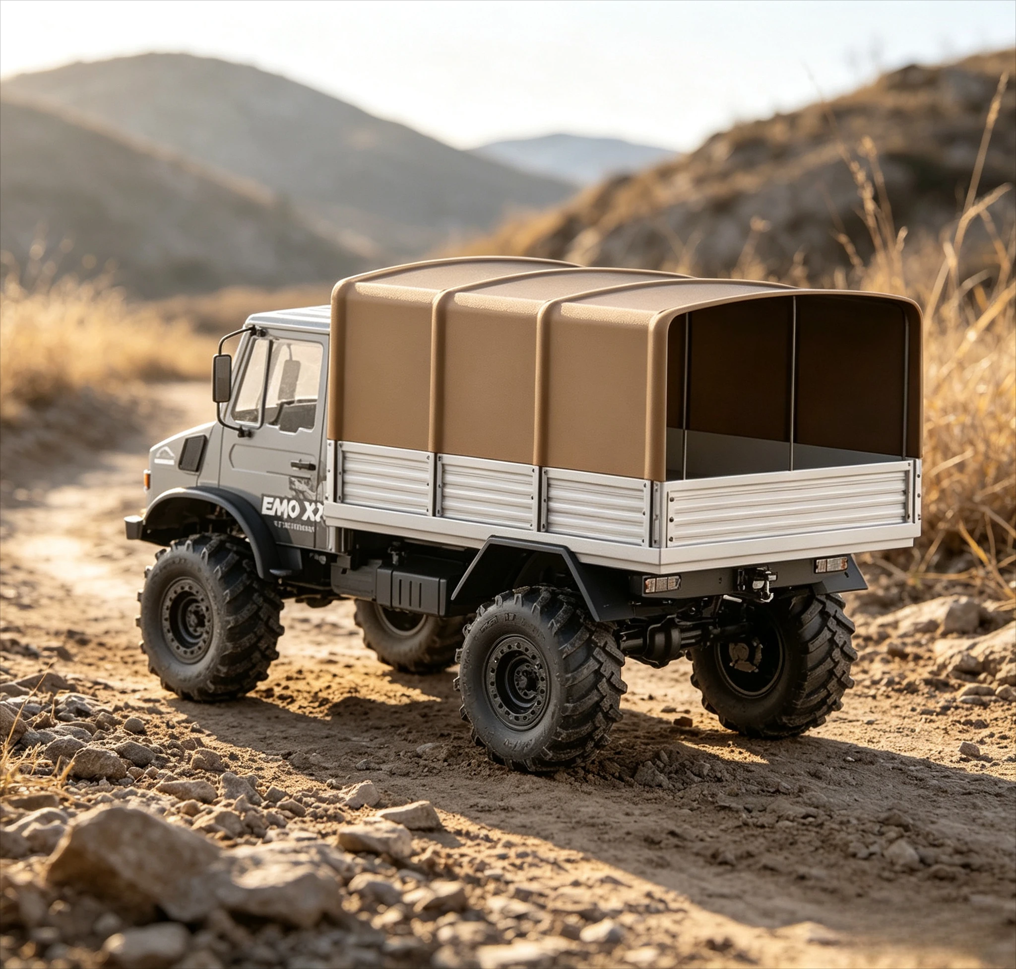 For CrossRC EMO XX XXL 1/6 RC Off‑Road Truck Roof Canopy Custom Scale Simulation Exterior Styling Appearance Upgrade Accessories