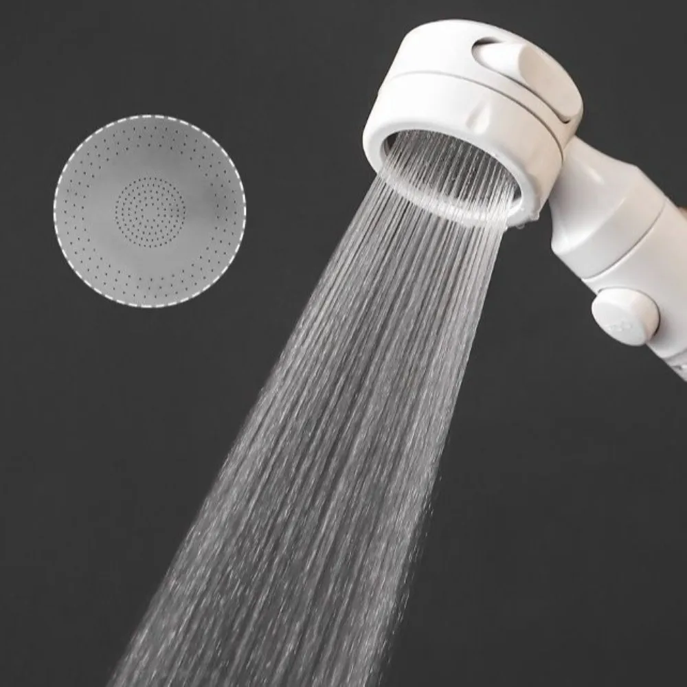 Antibacterial Shower Head Pressurized Water Saving Filtered Shower Head Removable Filter 3 Modes Antibacterial Shower Nozzle