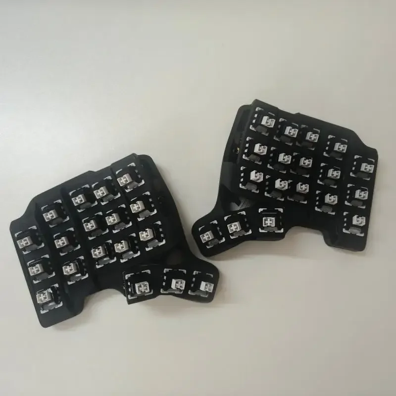 Charybdis nano split teclado sem fio bluetooth teclado ergonômico zmk mudança de chave teclado mecânico permutável quente personalizado
