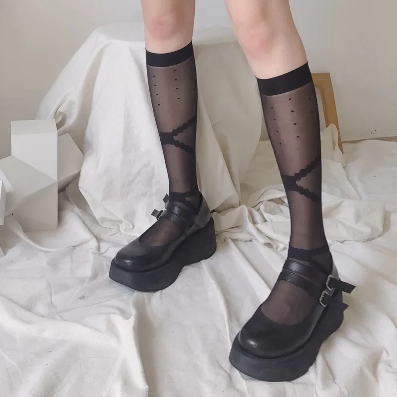 

Women Sexy Stockings Lace Top Thigh High Stockings The Knee Socks for clubs party