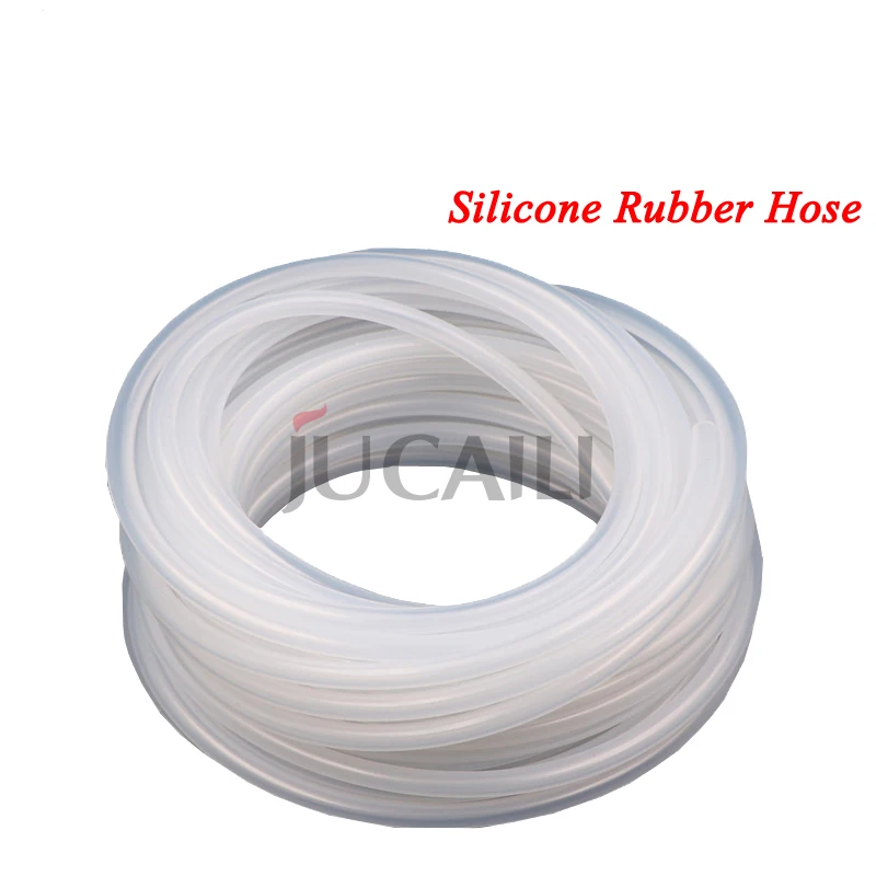 Jucaili 5m/lot Eco Solvent/UV Ink Silicone Hose Single Line Feeding Tube For Inkjet Spare Parts Printer UV Ink Rubber Tube