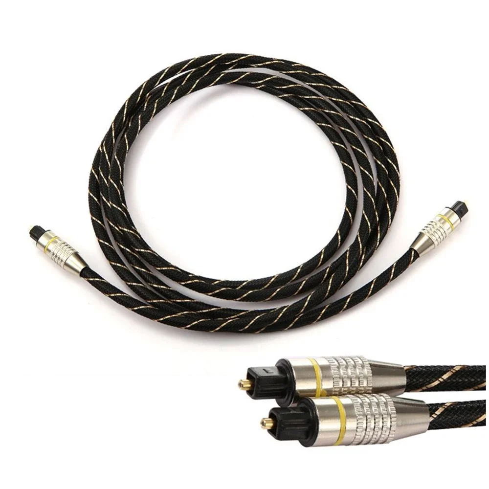 

Toslink fiber optic audio cable square mouth digital fiber optic cable optical brazing audio TV audio connection cable