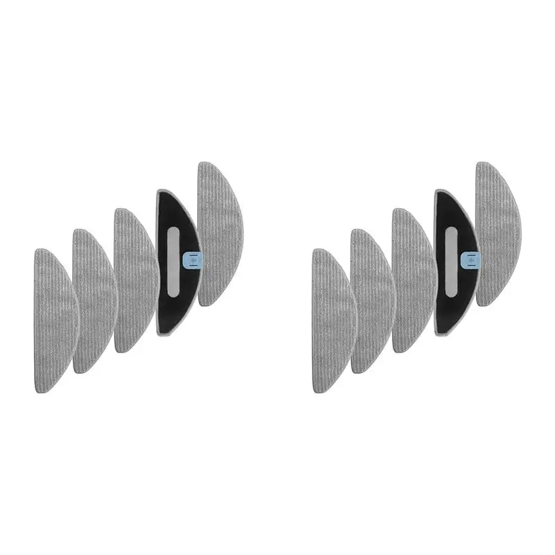 A19F-2X Replacement Mop Cloths Pads Rags For Irobot Roomba Combo I5, I5+,J5, J5+ Vacuum Cleaner Spare Parts