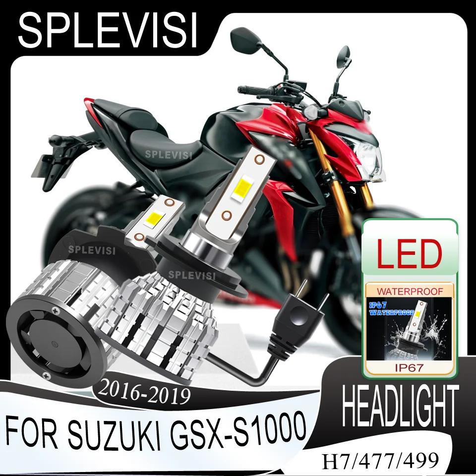 

Plug-and-Play IP67 Waterproof Long-Lasting 60000 Hours Lifespan motorcycle Headlight For Suzuki GSX-S1000 2016 2017 2018 2019