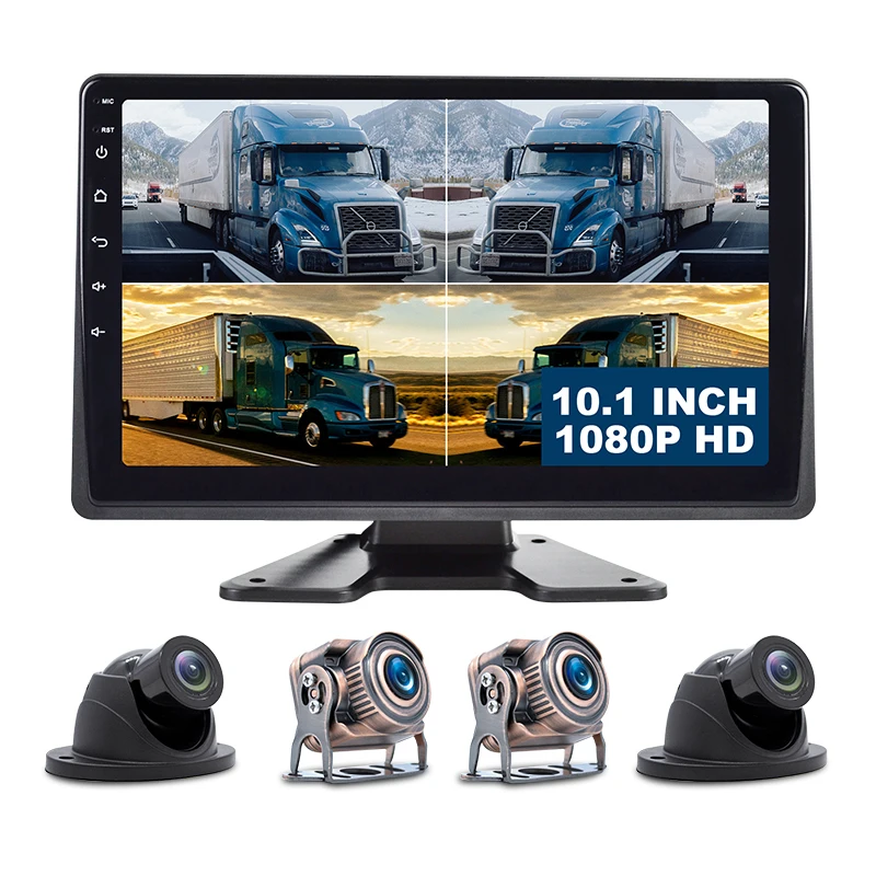 

Newest Factory Supply 4G WIFI BD Navigation 360 Degree Full View Android RV Rear View System
