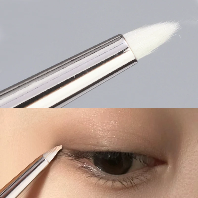 Soft Hair Eyeshadow Brushes Tapered Lying Silkworm Eyelid Detail Smudge Makeup Brush Tools Professional Pointed Eye Makeup Tools