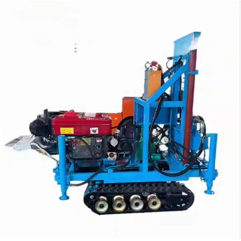

Brand-New Crawler Hydraulic 100M 150M 200M High Tower Water Well Drilling Rig For Sale