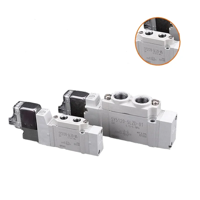 

Solenoid Valve SY For 3120-5MOZ-C4-X10-C6-5MOZD-5MOZE-5MU-5MUE-5MZ-5MZD