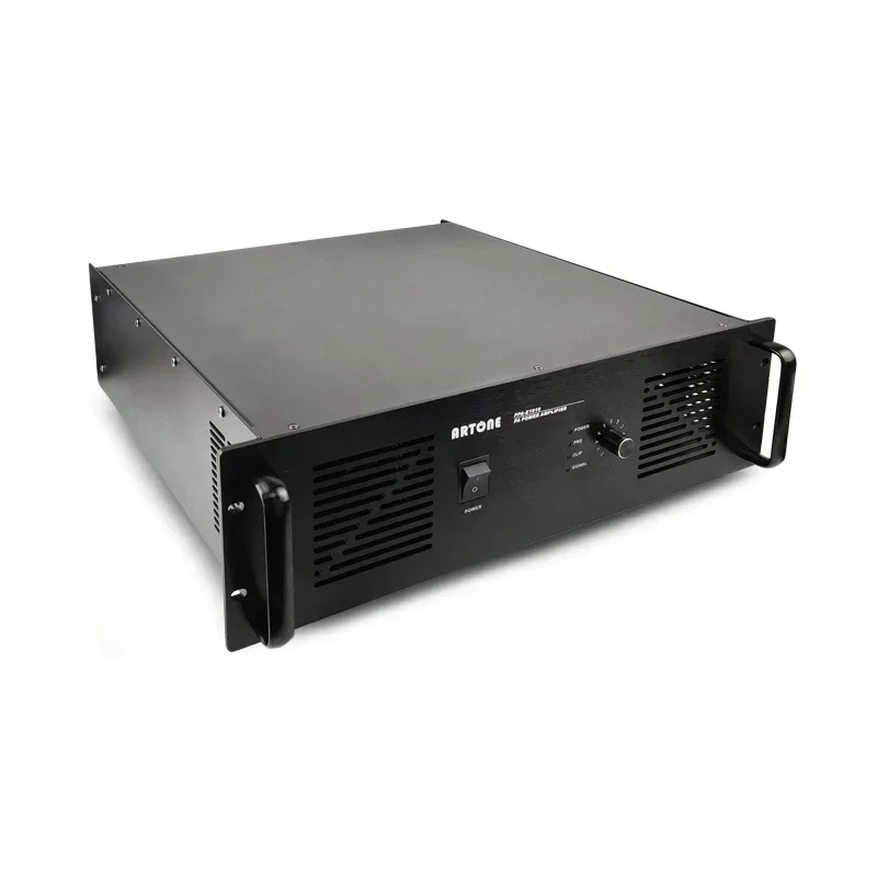 Sistema de megafonía Amplificador de potencia PA de 2000 W PPA-E1015 para sistema de sonido de proyecto de 100 V