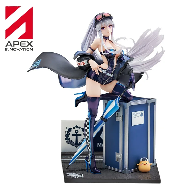 Genuine Original APEX Azur Lane Enterprise Wind Catcher Ver. 27cm Proportional Collectible Model Dolls Statuette Ornament Gift