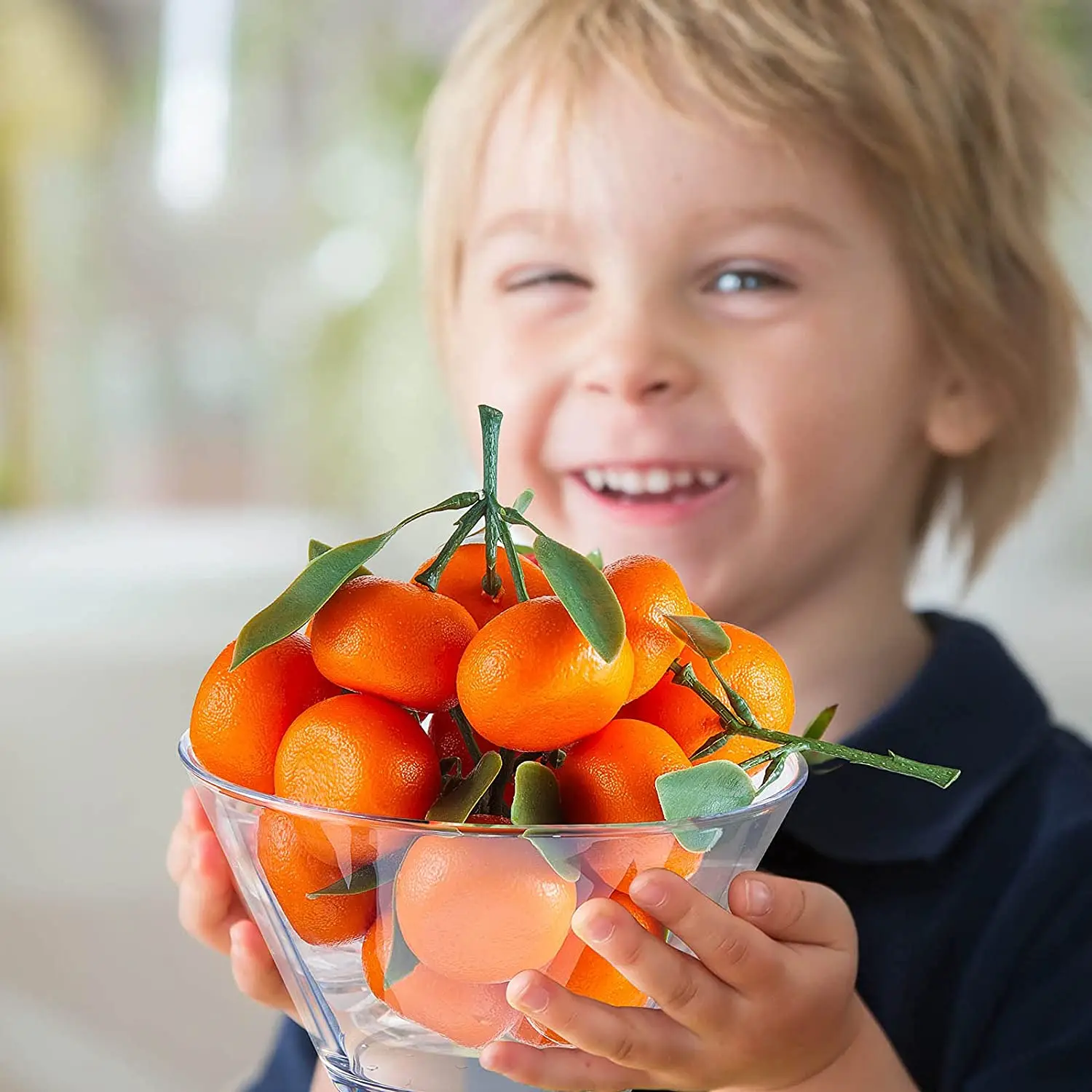 Artificial Tangerine Decoration Simulation Fruit Foam Models Oranges Model For Diy Wedding Simulation Tree Decoration