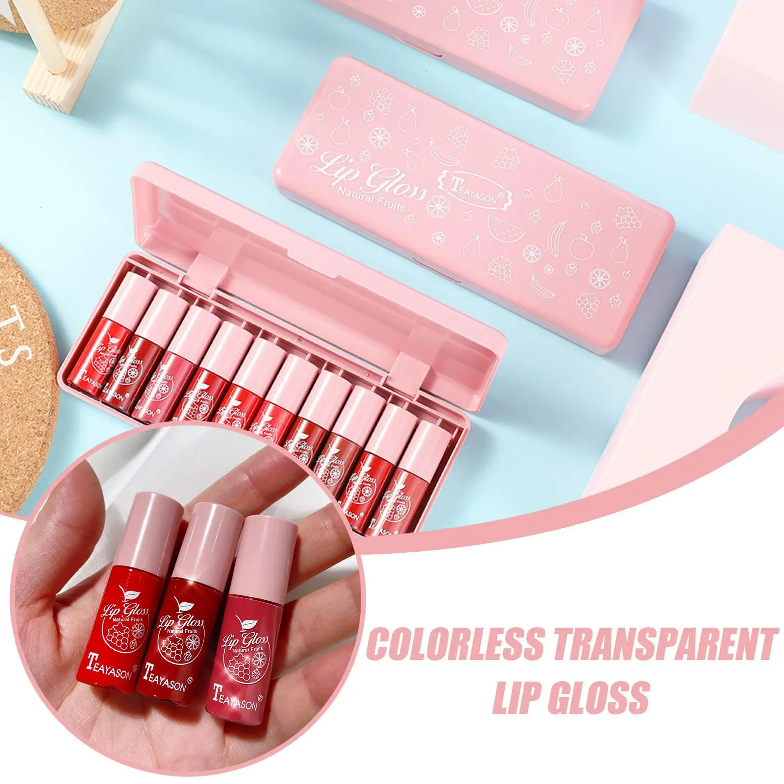 Moisturizing Velvet Mini Lip Gloss Oil Long Lasting Lip Sexy Glaze Lip Red Tint Shiny Liquid Lipsticks Makeup Cosmetic Matt C1x1