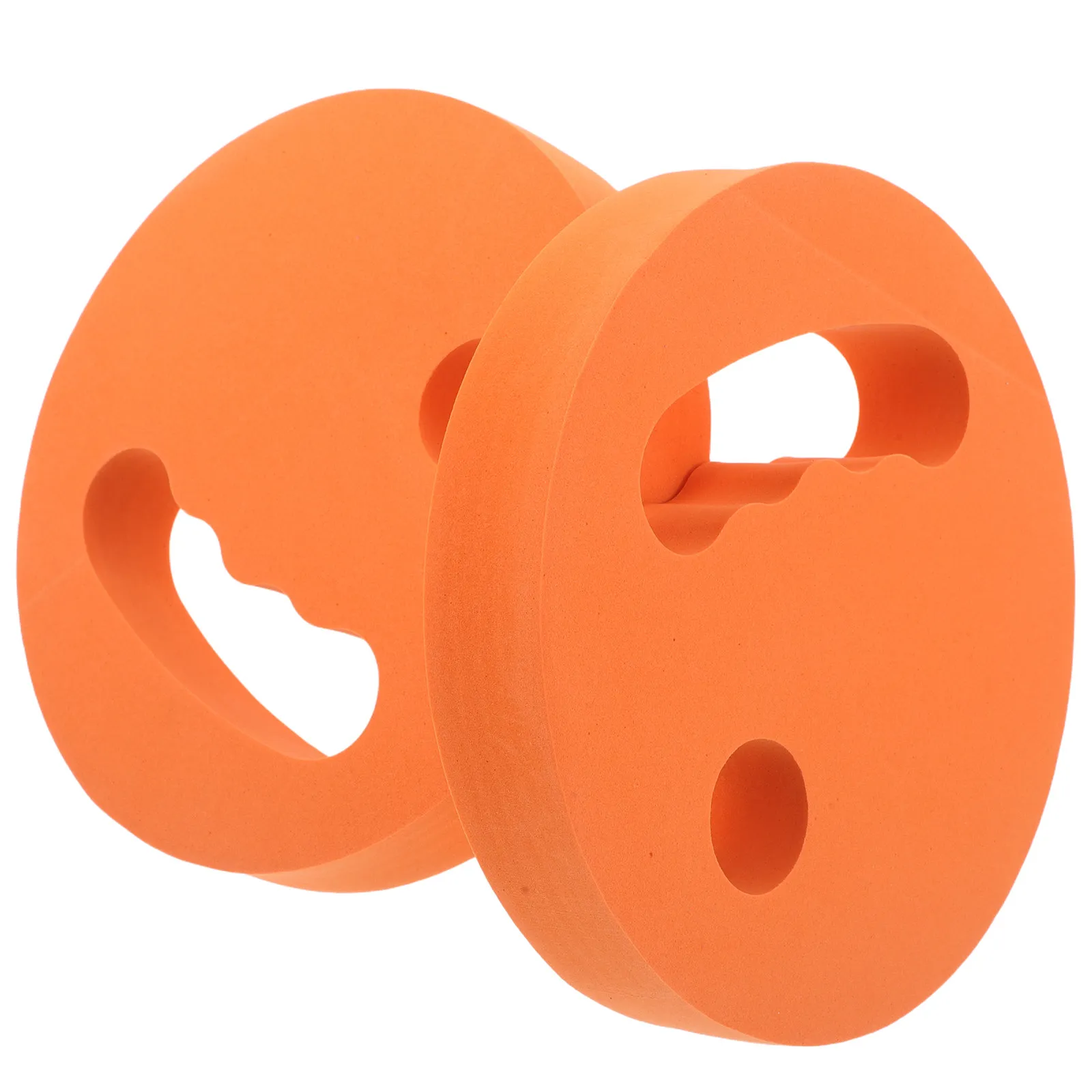 1Pair Water Exercise Discs Hand Held Eva Foam 18Cm Swim Weights Aquatic Resistance Discs Pool Workout Gear Hydrotherapy Fitness