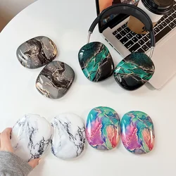 Marble Pattern Protective Case for Apple Airpods Max Headphones Cover Anti-scratch Earphone Accessories